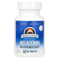 <img alt="Source Naturals, Sleep Science, Melatonin, 5 mg, 60 Tablets" title="Source Naturals, Sleep Science, Melatonin, 5 mg, 60 Tablets,021078005568"