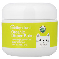 <img alt="Mild By Nature, Organic Diaper Balm, 2 oz (57 g)" title="Mild By Nature, Organic Diaper Balm, 2 oz (57 g),898220019885"