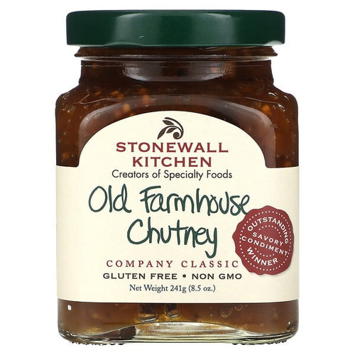 <img alt="Stonewall Kitchen, Old Farmhouse Chutney, 8.5 oz (241 g)" title="Stonewall Kitchen, Old Farmhouse Chutney, 8.5 oz (241 g),711381000427"