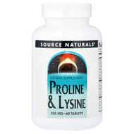 <img alt="Source Naturals, Proline & Lysine, 60 Tablets" title="Source Naturals, Proline & Lysine, 60 Tablets,021078007579"
