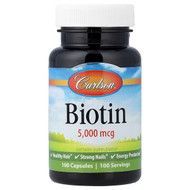 <img alt="Carlson, Biotin, 5,000 mcg, 100 Capsules" title="Carlson, Biotin, 5,000 mcg, 100 Capsules,088395249204"