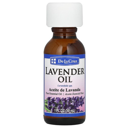 <img alt="De La Cruz, Lavender Oil, 1 fl oz (30 ml)" title="De La Cruz, Lavender Oil, 1 fl oz (30 ml),024286152710"