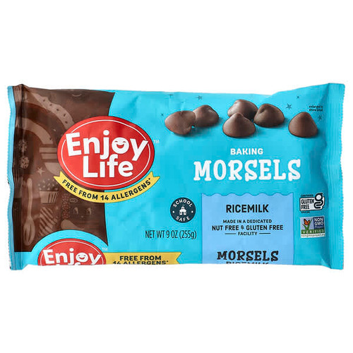 <img alt="Enjoy Life Foods, Baking Morsels, Ricemilk, 9 oz (255 g)" title="Enjoy Life Foods, Baking Morsels, Ricemilk, 9 oz (255 g),819597013450"
