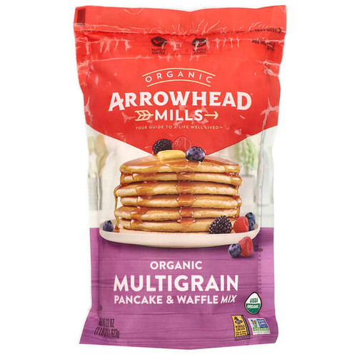 <img alt="Arrowhead Mills, Organic Multigrain Pancake & Waffle Mix, 22 oz (623 g)" title="Arrowhead Mills, Organic Multigrain Pancake & Waffle Mix, 22 oz (623 g),074333683346"