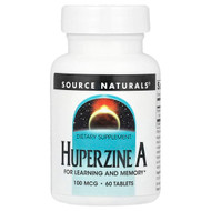 <img alt="Source Naturals, Huperzine A, 100 mcg , 60 Tablets" title="Source Naturals, Huperzine A, 100 mcg , 60 Tablets,021078024095"