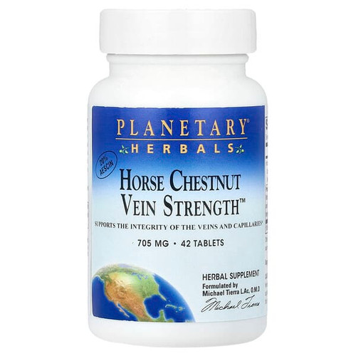 <img alt="Planetary Herbals, Horse Chestnut Vein Strength, 42 Tablets" title="Planetary Herbals, Horse Chestnut Vein Strength, 42 Tablets,021078103929"
