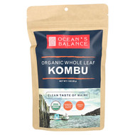 <img alt="Oceans Balance, Organic Whole Leaf Kombu , 1 oz (28 g)" title="Oceans Balance, Organic Whole Leaf Kombu , 1 oz (28 g),854654008048"