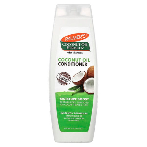 <img alt="Palmers, Coconut Oil Formula with Vitamin E, Moisture Boost Conditioner, 13.5 fl oz (400 ml)" title="Palmers, Coconut Oil Formula with Vitamin E, Moisture Boost Conditioner, 13.5 fl oz (400 ml),010181034084"