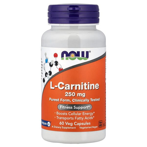 <img alt="Now Foods, L-Carnitine, 250 mg, 60 Veg Capsules" title="Now Foods, L-Carnitine, 250 mg, 60 Veg Capsules,733739000620"