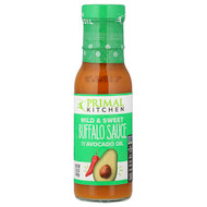 <img alt="Primal Kitchen, Buffalo Sauce Made with Avocado Oil , Mild & Sweet, 8.5 oz (241 g)" title="Primal Kitchen, Buffalo Sauce Made with Avocado Oil , Mild & Sweet, 8.5 oz (241 g),840224600408"