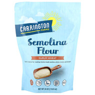 <img alt="Carrington Farms, Semolina Flour, Durum Wheat, 24 oz" title="Carrington Farms, Semolina Flour, Durum Wheat, 24 oz,742392000946"