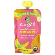 <img alt="3 PACK of Loco Bebe, Organic Puree, 6+ Months, Banana Mango, 4 oz (113 g)" title="3 PACK of Loco Bebe, Organic Puree, 6+ Months, Banana Mango, 4 oz (113 g),850030238030"