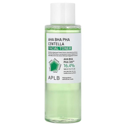 <img alt="APLB, AHA BHA PHA Centella Facial Toner, 5.41 fl oz (160 ml)" title="APLB, AHA BHA PHA Centella Facial Toner, 5.41 fl oz (160 ml),8809874683256"