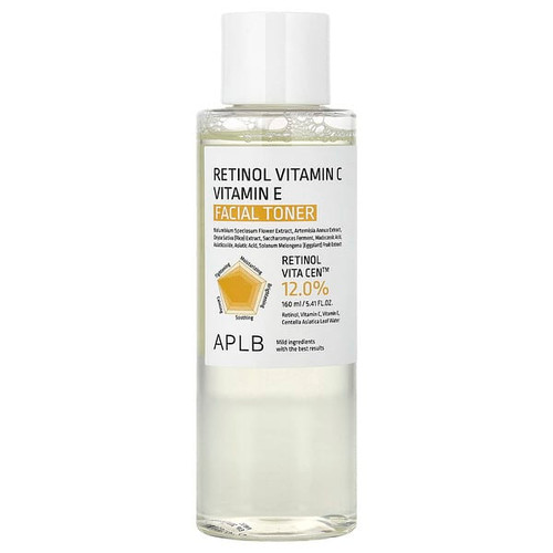 <img alt="APLB, Retinol Vitamin C Vitamin E Facial Toner, 5.41 fl oz (160 ml)" title="APLB, Retinol Vitamin C Vitamin E Facial Toner, 5.41 fl oz (160 ml),8809874683225"