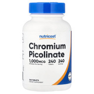 <img alt="Nutricost, Chromium Picolinate, 1,000  mcg, 240 Tablets" title="Nutricost, Chromium Picolinate, 1,000  mcg, 240 Tablets,810014673165"