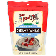 <img alt="Bobs Red Mill, Organic Creamy Wheat Hot Cereal, 24 oz (680 g)" title="Bobs Red Mill, Organic Creamy Wheat Hot Cereal, 24 oz (680 g),039978119926"