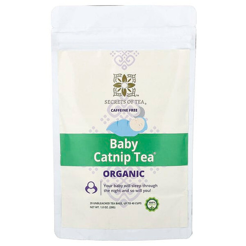 <img alt="Secrets of Tea, Organic Baby Catnip Tea, Caffeine Free, 20 Unbleached Tea Bags, 1 oz (28 g)" title="Secrets of Tea, Organic Baby Catnip Tea, Caffeine Free, 20 Unbleached Tea Bags, 1 oz (28 g),850302006459"