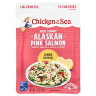 <img alt="3 PACK of Chicken of the Sea, Wild Caught Alaskan Pink Salmon, Lemon Pepper, 2.5 oz (70 g)" title="3 PACK of Chicken of the Sea, Wild Caught Alaskan Pink Salmon, Lemon Pepper, 2.5 oz (70 g),048000011725"