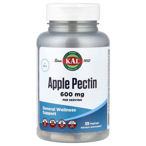 <img alt="KAL, Apple Pectin, 120 VegCaps (300 mg per Vegcap)" title="KAL, Apple Pectin, 120 VegCaps (300 mg per Vegcap),021245515395"