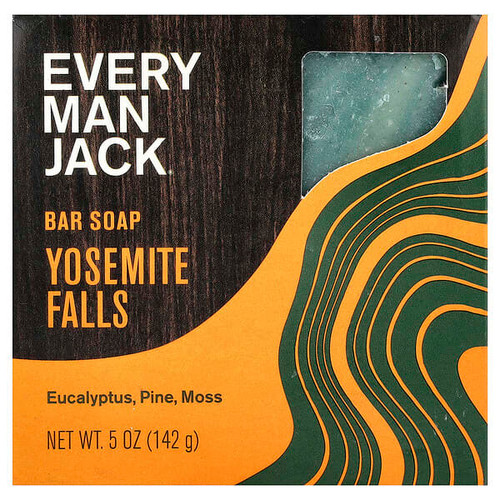 <img alt="Every Man Jack, Bar Soap, Yosemite Falls, 5 oz (142 g)" title="Every Man Jack, Bar Soap, Yosemite Falls, 5 oz (142 g),878639013674"