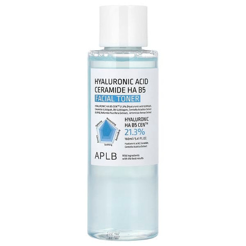 <img alt="APLB, Hyaluronic Acid Ceramide HA B5 Facial Toner, 5.41 fl oz (160 ml)" title="APLB, Hyaluronic Acid Ceramide HA B5 Facial Toner, 5.41 fl oz (160 ml),8809874683218"