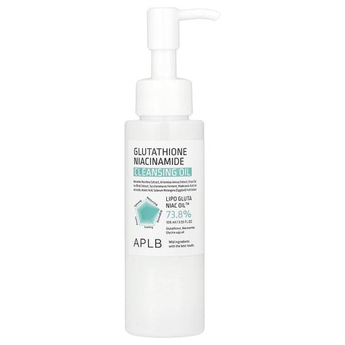 <img alt="APLB, Glutathione Niacinamide, Cleansing Oil, 3.55 fl oz (105 ml)" title="APLB, Glutathione Niacinamide, Cleansing Oil, 3.55 fl oz (105 ml),8809874683980"