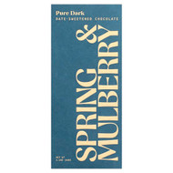 <img alt="Spring & Mulberry, Date-Sweetened Chocolate, Pure Dark, 2.1 oz (60 g)" title="Spring & Mulberry, Date-Sweetened Chocolate, Pure Dark, 2.1 oz (60 g),850055470002"