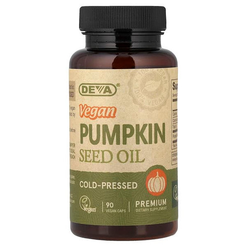 <img alt="Deva, Vegan Pumpkin Seed Oil, 90 Vegan Caps (500 mg per Cap)" title="Deva, Vegan Pumpkin Seed Oil, 90 Vegan Caps (500 mg per Cap),895634000461"
