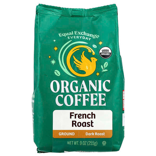 <img alt="Equal Exchange, Organic Coffee, French Roast, Ground, Dark Roast, 9 oz (255 g)" title="Equal Exchange, Organic Coffee, French Roast, Ground, Dark Roast, 9 oz (255 g),745998992196"
