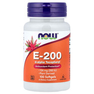 <img alt="Now Foods, E-200, 134 mg (200 IU), 100 Softgels" title="Now Foods, E-200, 134 mg (200 IU), 100 Softgels,733739008251"