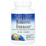 <img alt="Planetary Herbals, Rehmannia Endurance, 75 Tablets" title="Planetary Herbals, Rehmannia Endurance, 75 Tablets,021078100447"