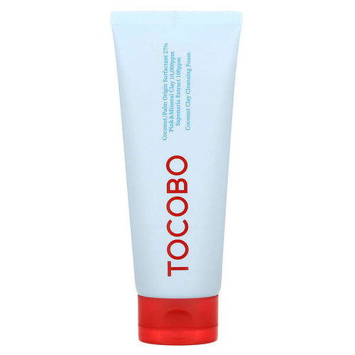 <img alt="Tocobo, Coconut Clay Cleansing Foam, 5.07 fl oz (150 ml)" title="Tocobo, Coconut Clay Cleansing Foam, 5.07 fl oz (150 ml),8809835060034"
