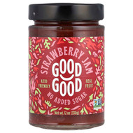 <img alt="GOOD GOOD, Strawberry Jam, 12 oz (330 g)" title="GOOD GOOD, Strawberry Jam, 12 oz (330 g),856716008157"