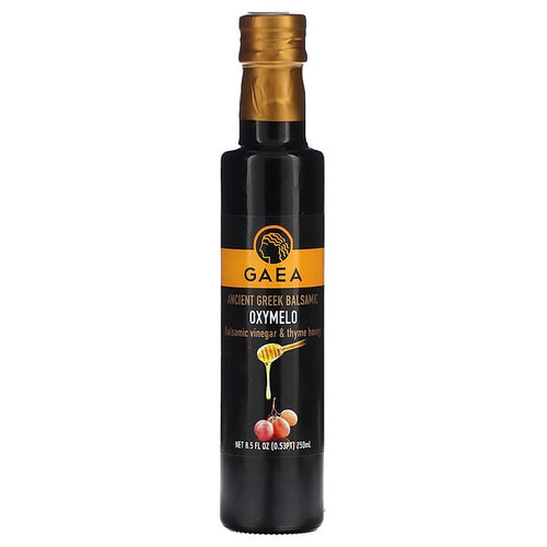 <img alt="Gaea, Ancient Greek Balsamic, OXYMELO, Balsamic Vinegar & Thyme Honey, 8.5 fl oz (250 ml)" title="Gaea, Ancient Greek Balsamic, OXYMELO, Balsamic Vinegar & Thyme Honey, 8.5 fl oz (250 ml),607959700342"