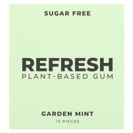 <img alt="3 PACK of Refresh Gum, Plant-Based Gum, Garden Mint, 12 Pieces" title="3 PACK of Refresh Gum, Plant-Based Gum, Garden Mint, 12 Pieces,860006808204"