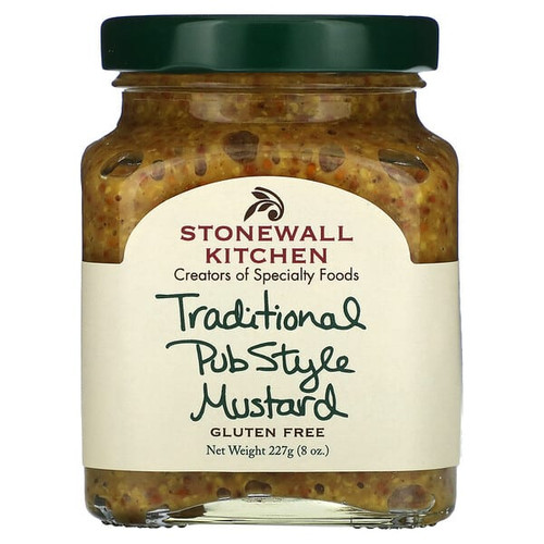 <img alt="Stonewall Kitchen, Traditional Pub Style Mustard, 8 oz (227 g)" title="Stonewall Kitchen, Traditional Pub Style Mustard, 8 oz (227 g),711381027868"