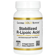 <img alt="California Gold Nutrition, Stabilized R-Lipoic Acid with Biotin, 30 Veggie Capsules" title="California Gold Nutrition, Stabilized R-Lipoic Acid with Biotin, 30 Veggie Capsules,898220020065"