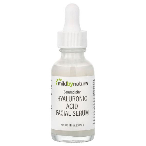 <img alt="Mild By Nature, Serumdipity, Hyaluronic Acid Facial Serum, 1 fl oz (30 ml)" title="Mild By Nature, Serumdipity, Hyaluronic Acid Facial Serum, 1 fl oz (30 ml),898220022649"