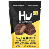 <img alt="Hu, Dark Chocolate Bites, Cashew Butter + Pure Vanilla Bean, 2.75 oz (78 g)" title="Hu, Dark Chocolate Bites, Cashew Butter + Pure Vanilla Bean, 2.75 oz (78 g),850043074311"