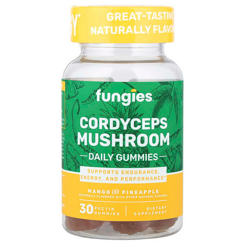 <img alt="Fungies, Cordyceps Mushroom Daily Gummies, Mango and Pineapple, 30 Pectin Gummies (50 mg per Gummy)" title="Fungies, Cordyceps Mushroom Daily Gummies, Mango and Pineapple, 30 Pectin Gummies (50 mg per Gummy),850051627028"