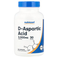 <img alt="Nutricost, D-Aspartic Acid, 120 Capsules (750 mg per Capsule)" title="Nutricost, D-Aspartic Acid, 120 Capsules (750 mg per Capsule),810014677262"