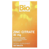 <img alt="Bio Nutrition, Zinc Citrate , 30 mg , 100 Tablets" title="Bio Nutrition, Zinc Citrate , 30 mg , 100 Tablets,854936003938"