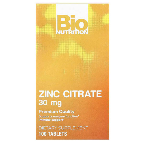 <img alt="Bio Nutrition, Zinc Citrate , 30 mg , 100 Tablets" title="Bio Nutrition, Zinc Citrate , 30 mg , 100 Tablets,854936003938"