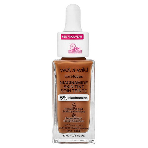 <img alt="wet n wild, Barefocus, Niacinamide Skin Tint, 1116328 Mocha, 1.08 fl oz (32 ml)" title="wet n wild, Barefocus, Niacinamide Skin Tint, 1116328 Mocha, 1.08 fl oz (32 ml),077802163288"