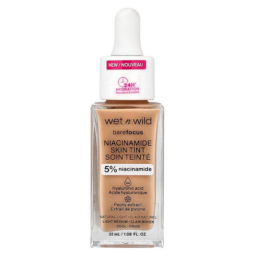 <img alt="wet n wild, Barefocus, Niacinamide Skin Tint, 1116090 Natural Light, 1.08 fl oz (32 ml)" title="wet n wild, Barefocus, Niacinamide Skin Tint, 1116090 Natural Light, 1.08 fl oz (32 ml),077802160904"