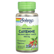 <img alt="Solaray, True Herbs, Cayenne , 450 mg, 100 Vegcaps" title="Solaray, True Herbs, Cayenne , 450 mg, 100 Vegcaps,076280011340"