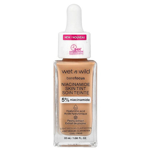<img alt="wet n wild, Barefocus, Niacinamide Skin Tint, 1116316 Light Medium, 1.08 fl oz (32 ml)" title="wet n wild, Barefocus, Niacinamide Skin Tint, 1116316 Light Medium, 1.08 fl oz (32 ml),077802163165"