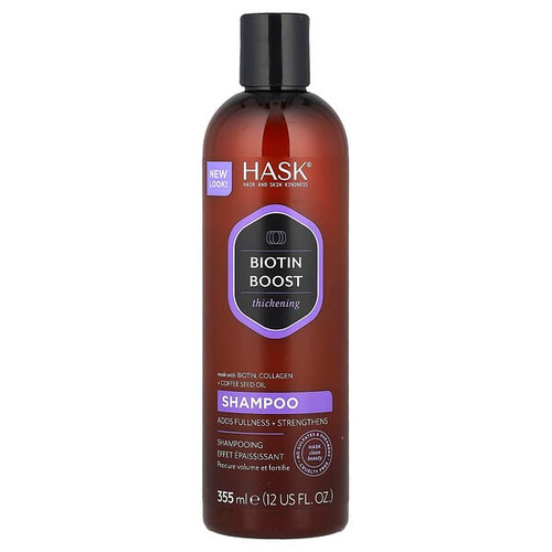 <img alt="Hask Beauty, Biotin Boost, Thickening Shampoo, 12 fl oz (355 ml)" title="Hask Beauty, Biotin Boost, Thickening Shampoo, 12 fl oz (355 ml),071164343357"