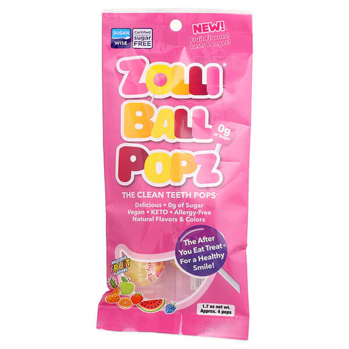 <img alt="3 PACK of Zollipops, Zolli Ball Popz, The Clean Teeth Pops, Delicious Fruit, Approx. 4 Pops, 1.7 oz" title="3 PACK of Zollipops, Zolli Ball Popz, The Clean Teeth Pops, Delicious Fruit, Approx. 4 Pops, 1.7 oz,850022733161"