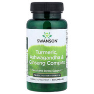 <img alt="Swanson Vitamins, Turmeric, Ashwagandha & Ginseng Complex, 60 Capsules" title="Swanson Vitamins, Turmeric, Ashwagandha & Ginseng Complex, 60 Capsules,087614115719"